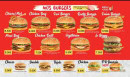 Carte et menu de Burgers Land à La Bonneville sur Iton — Les burgers