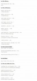 Menu Le Cochon d'Or - Les vins page 2