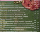 Menu Speedzza kebab - Pizzas 