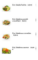 Carte et menu de Chez LauLau à Mesnils-sur-Iton — Les entrées page 3