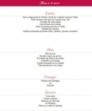 Menu Le Florida - Le menu à 11€