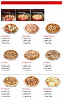 Menu Délices Pizza - Les pizzas à base tomate