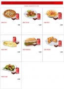Menu Délices Pizza - Les menus midi