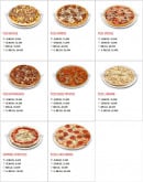 Menu Délices Pizza - Les pizzas à base tomate page 3