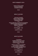 Menu La Fontaine - Les menus suite
