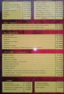 Carte et menu de Au Caravanserail à Fleury sur Andelle — les couscous et tajines,,,,