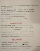 Carte et menu de Auberge de la Truite à Montreuil l'Argille — Les salades et entrées,...