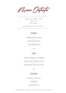 Carte et menu de Le Discret à Pont Audemer — menu 4