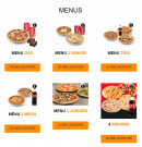 Menu Allo pronto pizza - Les menus