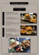 Menu Le Loft - Burgers suite