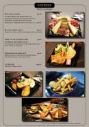 Menu Le Loft - Entrées