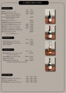 Menu Le Loft - Vins