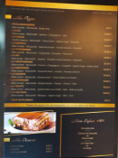 Menu Mia Pizza - Les pizzas, desserts, ...