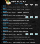 Menu Pizza dorée - Les pizzas