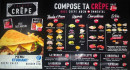 Menu Frenchy Tacos&Crêpe - Crêpe personnalisé