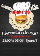 Menu Night 28 - Carte et menu Night 28 Dreux