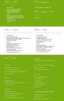 Carte et menu de Auberge de Sandarville à Sandarville — Menus, entrées, poissons,.....