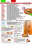 Menu Pizza Italian Meal - La carte