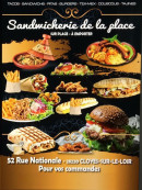 Carte et menu Sandwicherie de la place Cloyes-les-Trois-Rivières