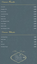Menu La Panetiere - Les boissons et menu enfant
