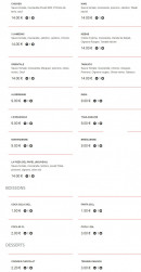 Menu Pizza Delices - Les pizzas, boissons et desserts