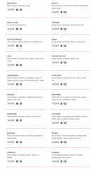 Menu Pizza Delices - Les pizzas suite
