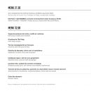 Menu Café du Port - Menus