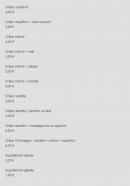 Menu L'Épi d'Or - Les crêpe roquefort, crêpe chèvre, ...