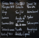 Menu Bistrot Saint Louis - Exemple de menu