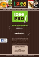 Menu Izee - Le forfait livraison
