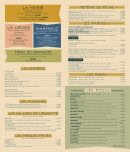 Carte et menu de Le Marie Louise à Brest — Les formules, a la carte et pizzas