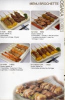 Menu Osaka - Les menus brochettes