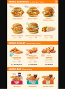 Carte et menu de Popeyes à Brest — Les menus