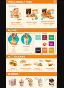 Carte et menu de Popeyes à Brest — Petits plaisirs, desserts...