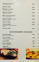 Menu Rajasthan - Les plats chauds suite, plats végétariens et végétaliens