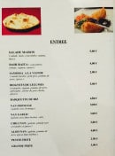 Menu Rajasthan - Les entrées