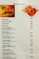 Menu Rajasthan - Les plats chauds