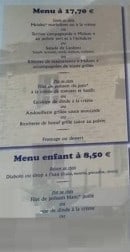 Menu La Rotonde - Menu à 17.7€ et enfant 