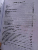 Menu La Cormorandière - La carte
