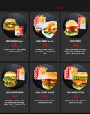 Menu Maestro Food - Les menus