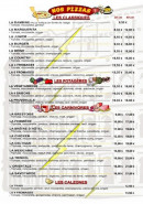 Menu Flash Pizzas - Les pizzas