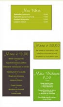 Menu L'Eden Bowl - Les pâtes et menus