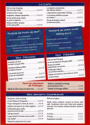 Carte et menu de Les Dunes à Plonevez Porzay — La carte, poissons, ...
