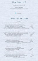 Menu Breiz Armor - Le menu enfant, entrées, plats...