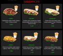 Menu Milano pizza - Les sandwichs