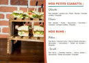 Menu A la cool - Les petits ciabatta, buns, ...