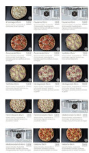 Menu Pizza et Gourmandises - Les pizzas page 2