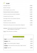 Carte et menu de Le bistro des moulins à Plouvien — Les plats