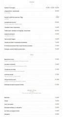 Carte et menu de Le Carré Saint Michel à Plouguerneau — Entrées, plats, moules et frites
