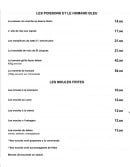 Menu Le belem - Poissons et moules frites